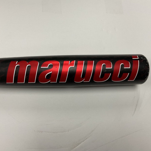 Vist Large View of Product Image Which is Used Marucci Cat X Composite MS3CCPX25 USSSA 2 3/4 Baseball Bat Black And Red 32"