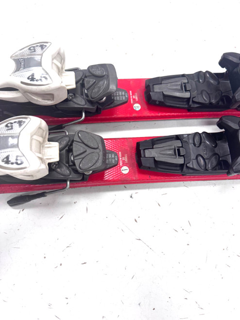 Vist Large View of Product Image Which is Used Volkl UNLIMITED AC Boys DH Ski/Binding Red 100 cm