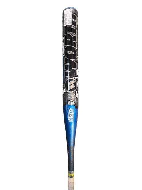 Vist Large View of Product Image Which is USED 2025 WORTH BEDLAM PHIL MATTE XL ENDLOADED 34/25 -9 USSSA SLOWPITCH SOFTBALL BAT