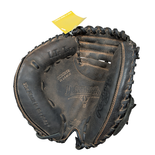 Vist Large View of Product Image Which is Used Rawlings RCM315B Baseball Catchers Left Hand Throw Black 31 1/2"