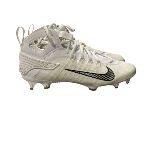 Vist Large View of Product Image Which is Used Nike LAX Cleats Mens White Senior 9