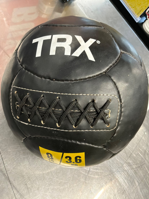 Vist Large View of Product Image Which is Used TRX Medicine Ball Black 8 lb