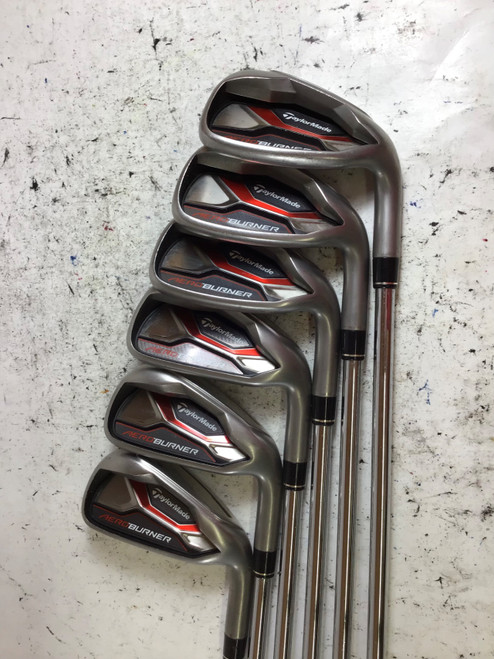 Vist Large View of Product Image Which is Used Taylormade AEROBURNER 5-PW Mens Iron Set RH 5I-PW