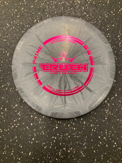 Vist Large View of Product Image Which is Used Dynamic Discs PRIME TRUTH Disc Golf Mid Range Grey