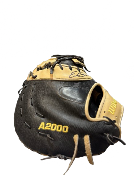 Vist Large View of Product Image Which is Used Wilson WILSON A2000 1ST BASE RHT 13 IN BB/SB First Base RH Throw Black And Tan 13"