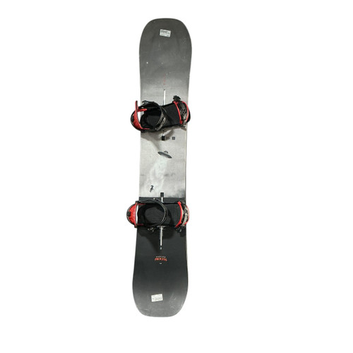 Vist Large View of Product Image Which is Used Burton 162CM BURTON PROCESS Mens Board/Bindings White 162 cm