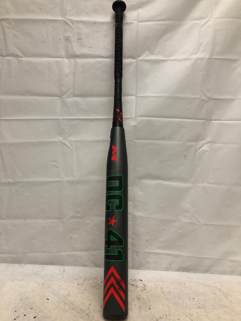 Vist Large View of Product Image Which is Used Miken DC 41 SUPERMAX MDC22U BB/SB Slowpitch Bat 34"