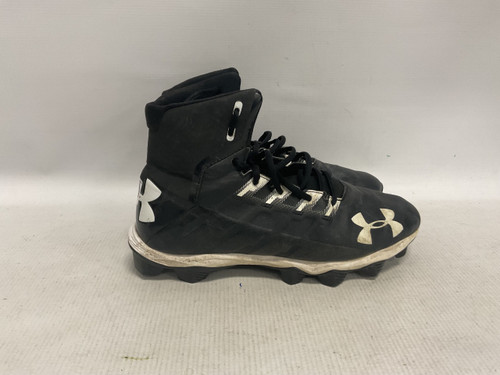 Vist Large View of Product Image Which is Used Under Armour Adult FB Cleats Black Senior 7.5