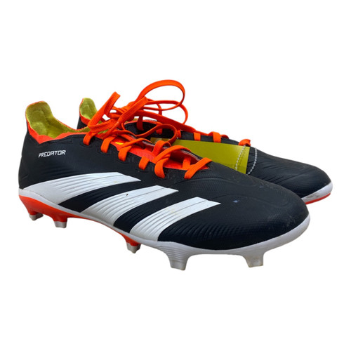Vist Large View of Product Image Which is Used Adidas Soccer Cleats Black Senior 8