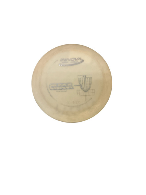 Vist Large View of Product Image Which is Used Innova DX AVIAR Disc Golf Putter White 150g