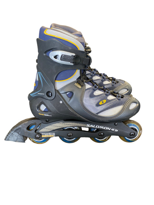 Vist Large View of Product Image Which is Used SOLOMAN Senior Rec Fitness Skates Black Senior 12