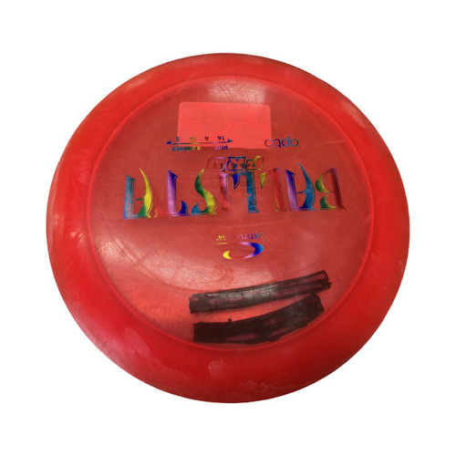 Vist Large View of Product Image Which is Used Latitude 64 BALLISTA PRO OPTO DRIVER DISC Disc Golf Driver Red