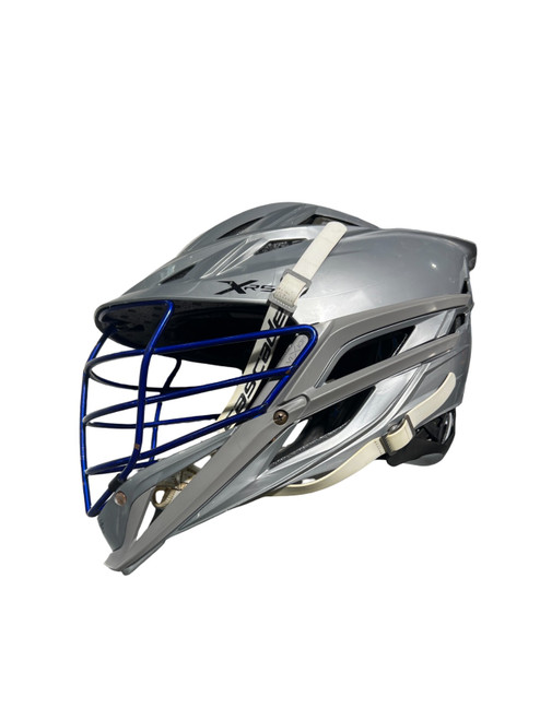 Vist Large View of Product Image Which is Used Cascade XRS Lacrosse Helmet Grey One Size