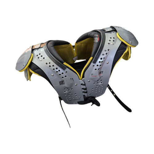 Vist Large View of Product Image Which is Used Schutt VARSITY FLEX 2.0 SP LG FB Shoulder Pads Grey LG