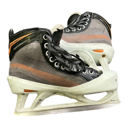 Vist Large View of Product Image Which is Used Bauer PERFORMANCE Senior Goalie Skate Senior 8