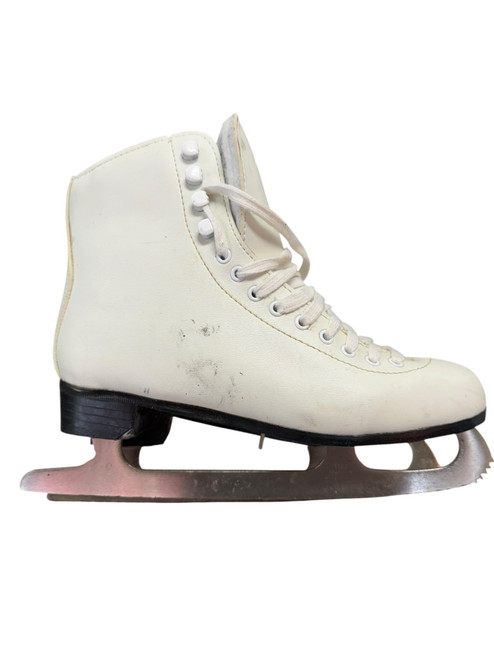 Vist Large View of Product Image Which is Used Hespeler FIGURE SKATE WomensFigure Skate White Senior 7