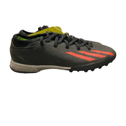 Vist Large View of Product Image Which is Used Adidas Soccer Indoor Shoes Black Junior 03