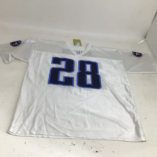 Vist Large View of Product Image Which is Used NFL TEAMS APPAREL 28 JOHNSON SR XL JERSE S.S. Spirit Wear M XL