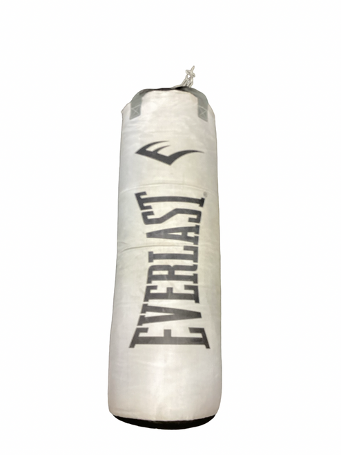 Vist Large View of Product Image Which is Used Everlast 80 LB HEAVY BAG Boxing Heavy Bag Grey 80 lb
