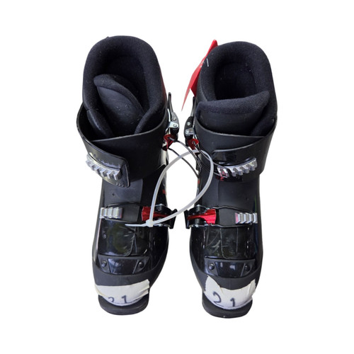 Vist Large View of Product Image Which is Used Alpina J2 YOUTH SKI BOOTS SZ 21.5 Boys DH Ski Boot Black 215 MP - J03