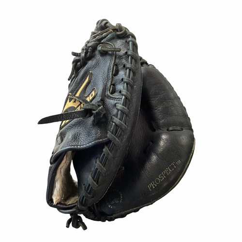 Vist Large View of Product Image Which is Used Mizuno POWER CLOSE BB/SB Catchers RH Throw Black 31"