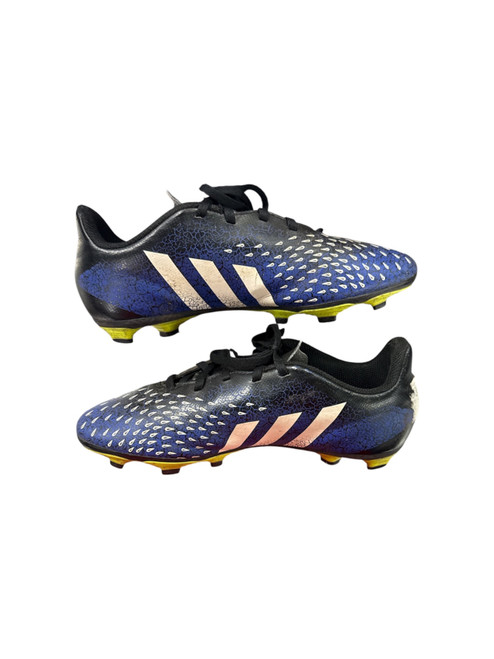Vist Large View of Product Image Which is Used Adidas Soccer Cleats Black Senior 6