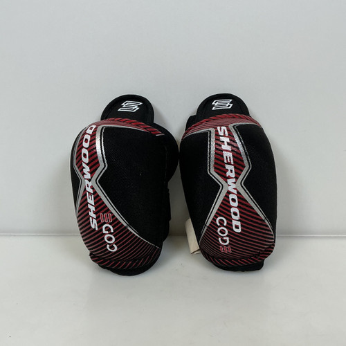 Vist Large View of Product Image Which is Used Sher-wood CODE Jr Elbow Pads LG