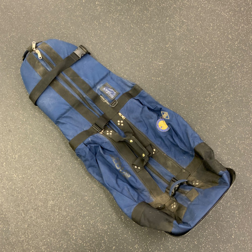Vist Large View of Product Image Which is Used Club Glove WHEELED Travel Bag Navy Blue