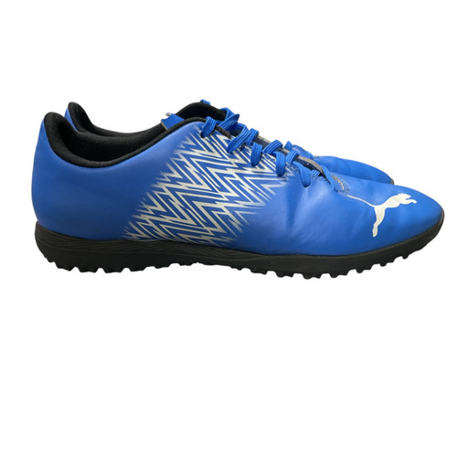 Vist Large View of Product Image Which is Used Puma Soccer Indoor Shoes Royal Blue Senior 10
