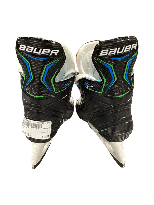 Vist Large View of Product Image Which is Used Bauer XLP Youth Hockey Skate Youth 12.0