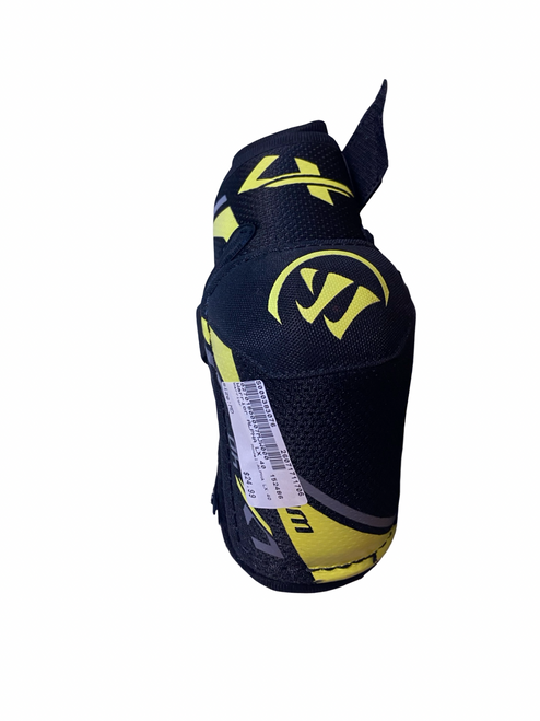 Vist Large View of Product Image Which is Used Warrior ALPHA LX 40 Junior Elbow Pads MD