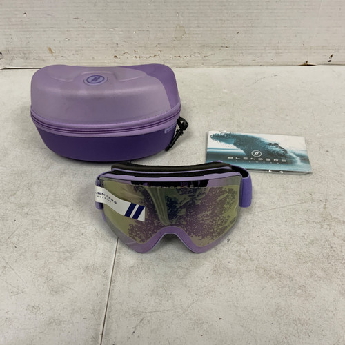 Vist Large View of Product Image Which is Used Snow Goggles Adult Purple
