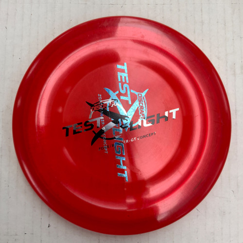 Vist Large View of Product Image Which is Used Discraft Z ZONE BANGER GT Disc Golf Mid Range Red 173g