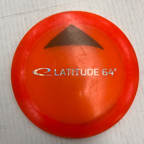 Vist Large View of Product Image Which is Used Latitude 64 BALLISTA PRO Disc Golf Driver Orange 173g