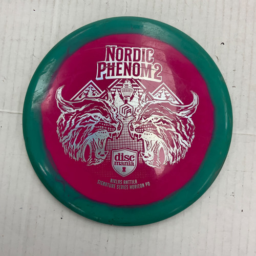 Vist Large View of Product Image Which is Used Discmania PD NORDIC PHENOM2 Disc Golf Driver Pink 172g
