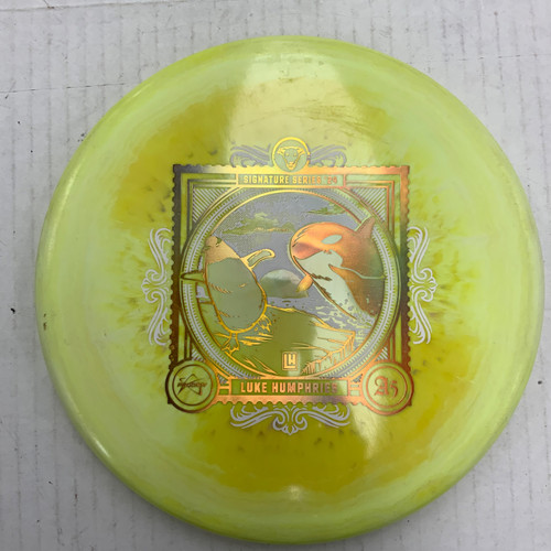 Vist Large View of Product Image Which is Used Prodigy A5 Disc Golf Mid Range Yellow 175g