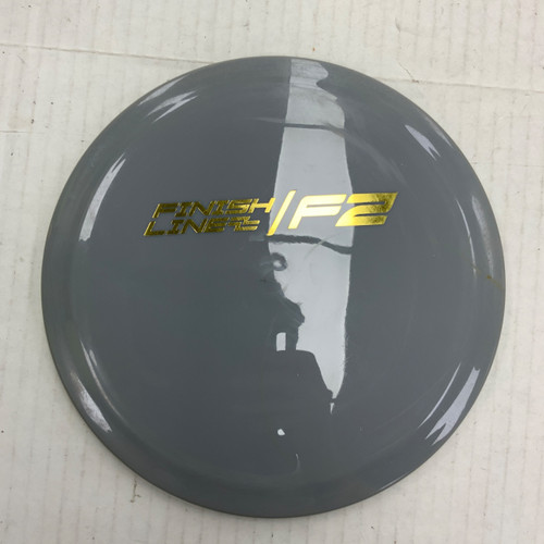 Vist Large View of Product Image Which is Used Finish Line F2 Disc Golf Driver Grey 170g