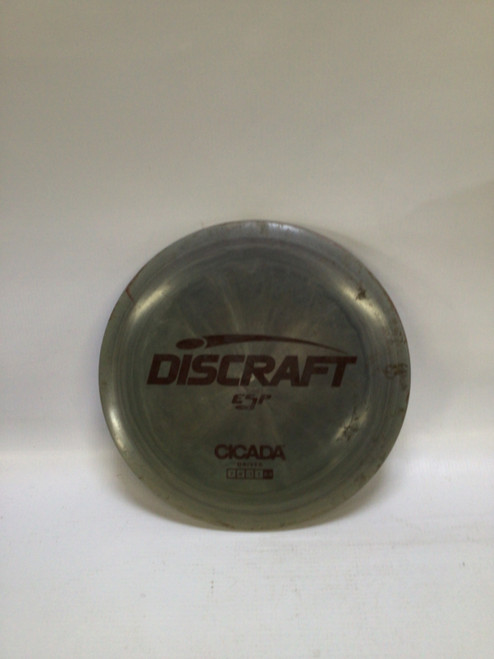 Vist Large View of Product Image Which is Used Discraft CICADA Disc Golf Driver Grey