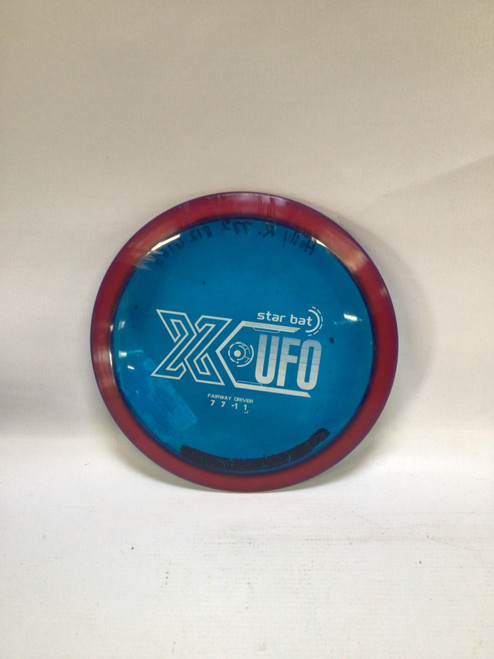 Vist Large View of Product Image Which is Used Star Glide X UFO Disc Golf Driver Purple