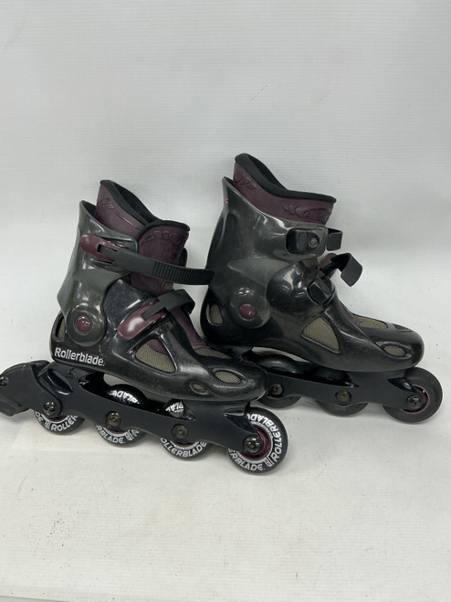 Vist Large View of Product Image Which is Used Rollerblade SPIRITBLADE Senior Roller Quad Skates Maroon Senior 8