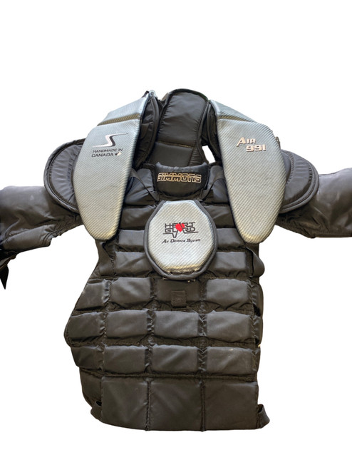 Vist Large View of Product Image Which is Used Sher-wood SIMMONS CHEST PROTECTER Senior Body Armor MD