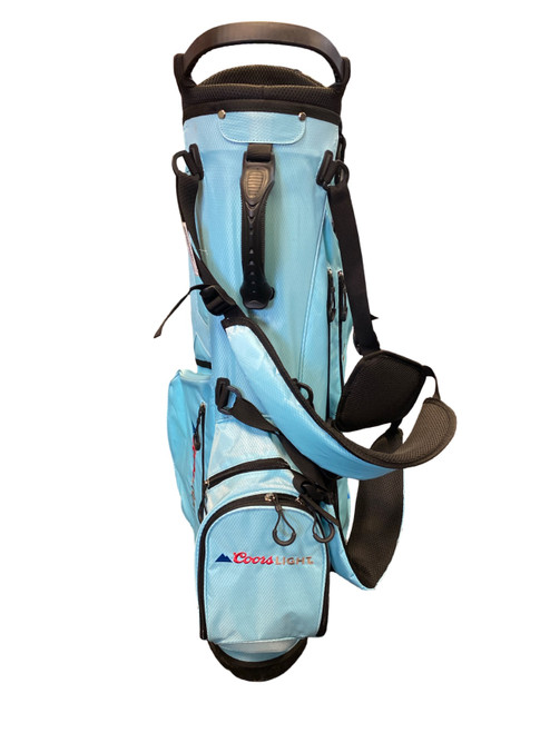 Vist Large View of Product Image Which is Used COORS LIGHT Mens Stand Bag Carolina Blue