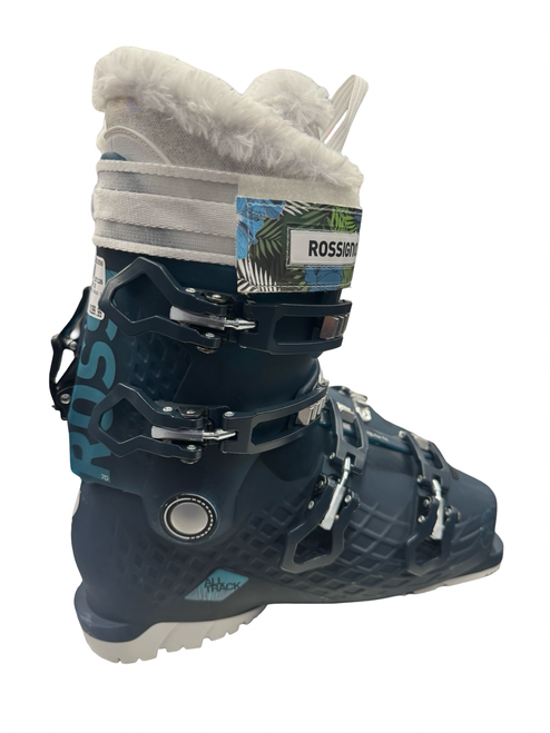 Vist Large View of Product Image Which is Used Rossignol ALL TRACK 70 Womens DH Ski Boot Teal 265 MP - M08.5 - W09.5