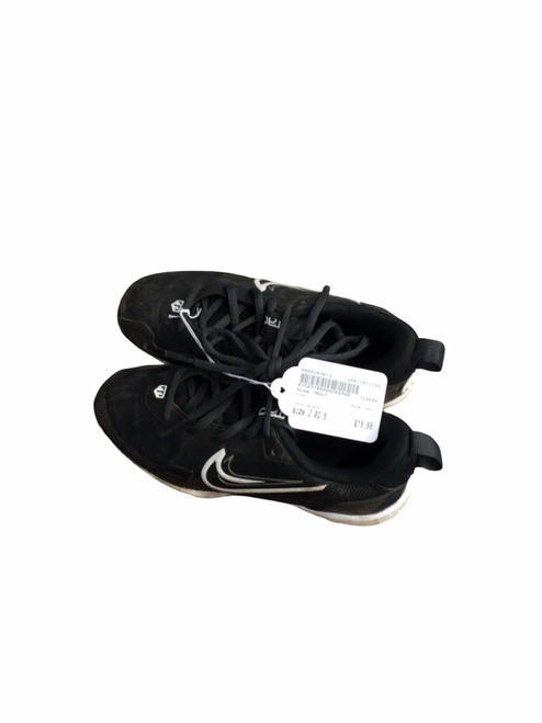 Vist Large View of Product Image Which is Used Nike TROUT BB/SB Cleats Black Junior 02.5