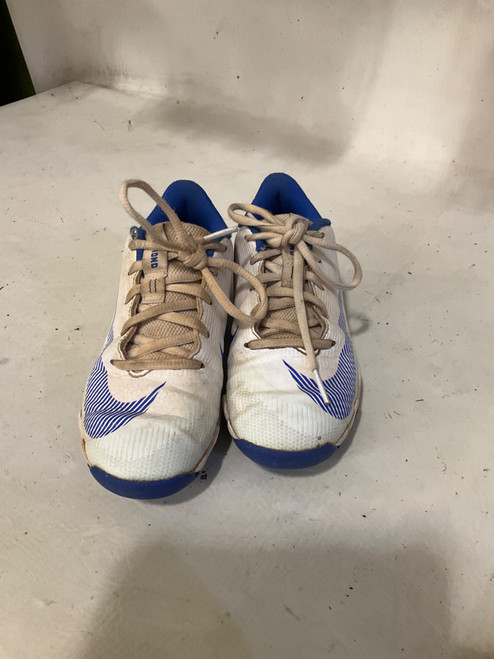 Vist Large View of Product Image Which is Used Nike DIAMOND BB/SB Cleats White Junior 02
