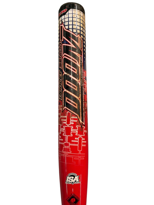 Vist Large View of Product Image Which is Used Dudley DOOM BB/SB Slowpitch Bat 34"
