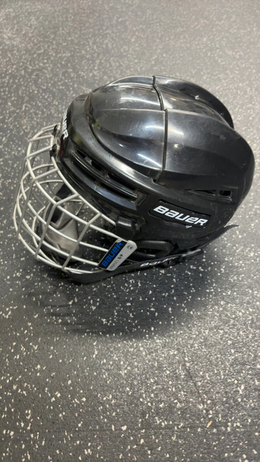 Vist Large View of Product Image Which is Used Bauer HOCKEY HELMET Hockey Helmet Only Black SM