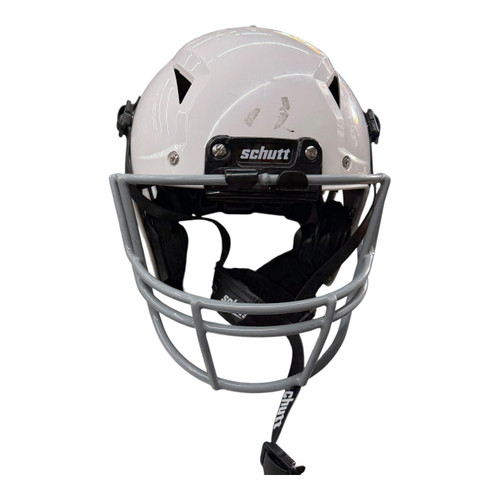 Vist Large View of Product Image Which is Used Schutt A5 RECRUIT YOUTH FB Helmet White LG