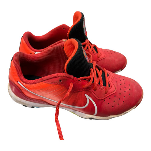 Vist Large View of Product Image Which is Used Nike ALPHA HUARACHE 4 KEYSTONE BB/SB Cleats Red Junior 04