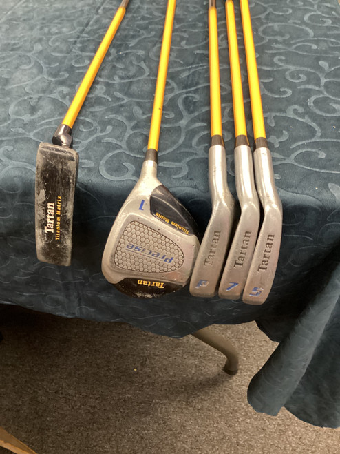 Vist Large View of Product Image Which is Used Precise TARTAN Jr Package Set RH Yellow 5 Piece